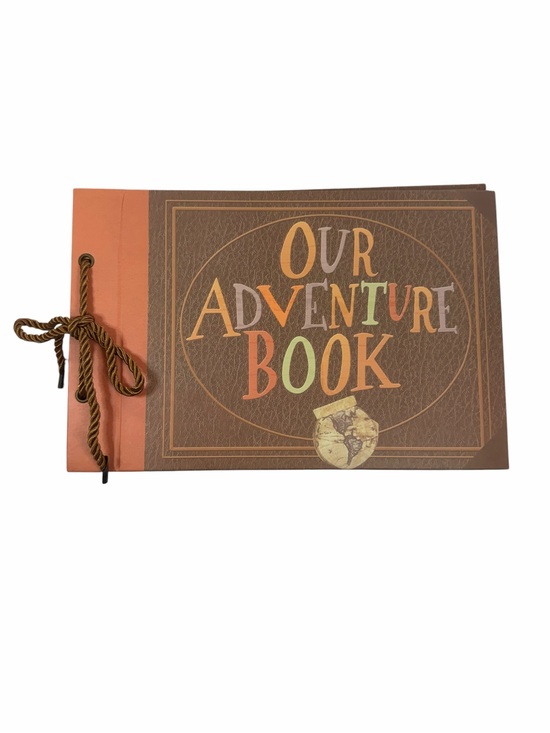 Other - Our Adventure Book Scrapbook - Brown & Orange Cover